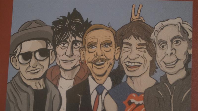 El mundo de la caricatura rinde honores a Vaclav Havel