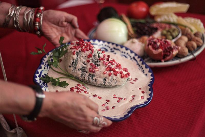 El verde, blanco y rojo se sientan a la mesa en las fiestas patrias mexicanas