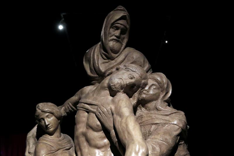 Inauguran en México exposición con réplicas de esculturas de Miguel Ángel