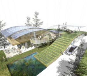 La casa como un arbol | proyecto que usa la luz solar para generar energia, reutilizar y limpiar el agua que usa, y produce oxigeno y comida http://www.mcdonoughpartners.com/projects/view/house_tree