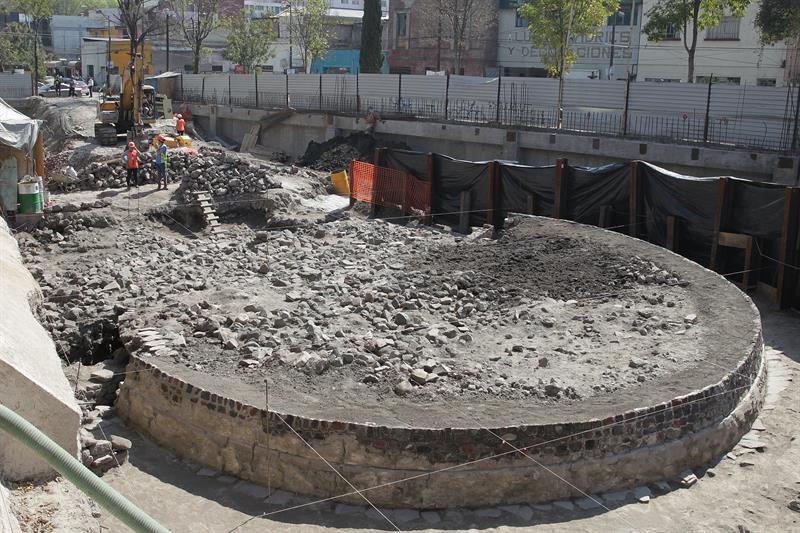 Hallazgo de templo prehispánico en Tlatelolco