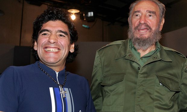Maradona Fidel Castro Revista Feel