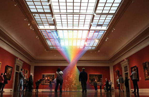 Mexicano expone arcoiris en Museo de Arte en Ohio