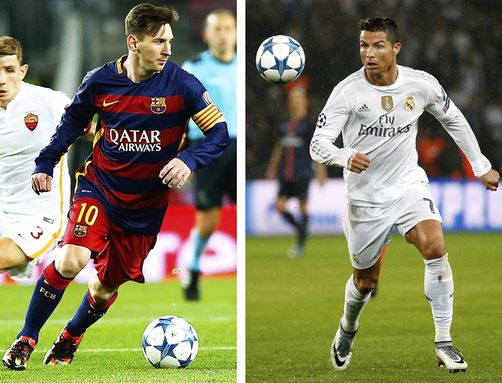 Cristiano contra Messi, comparativa después del clásico