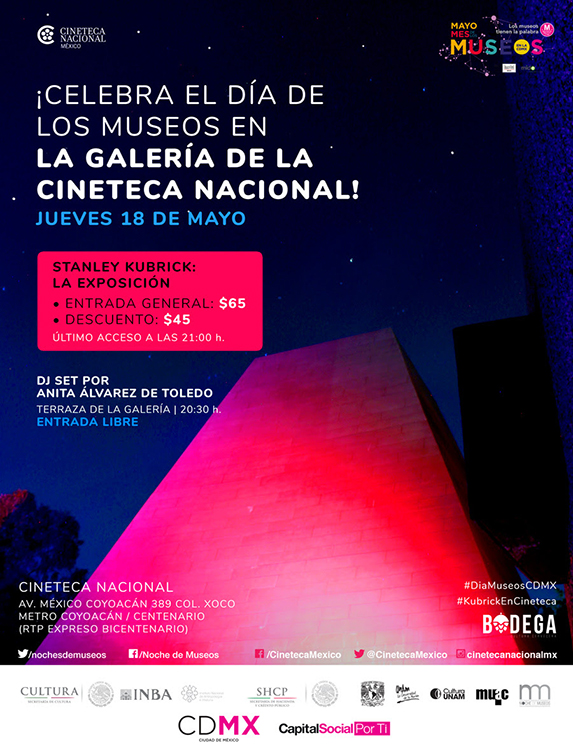 Día de los museos en la Galería de la Cineteca Nacional