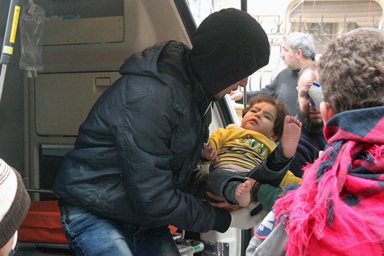 Guerra civil y crisis humanitaria: Cries of Syria