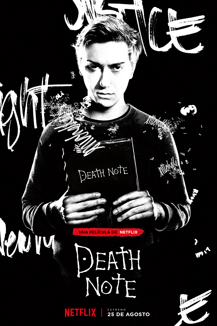 Sale a la luz el póster de ‘Light’ en ‘Death Note’