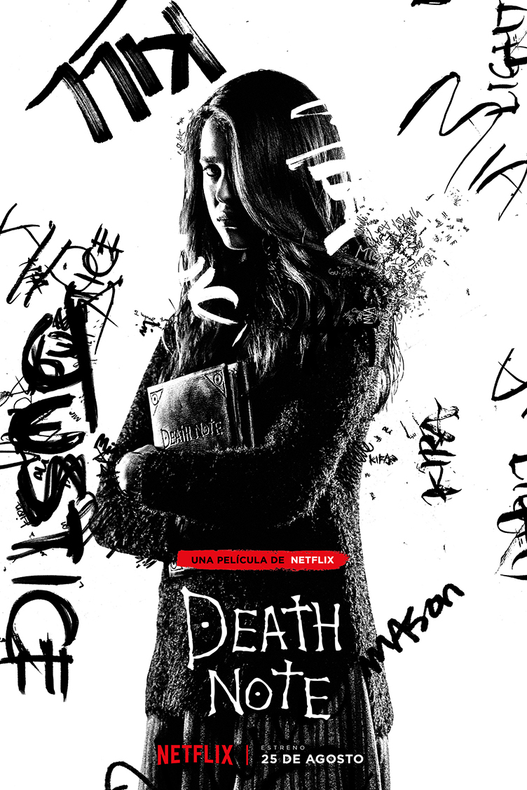 Revelan póster de ‘Mia’, de ‘Death Note’