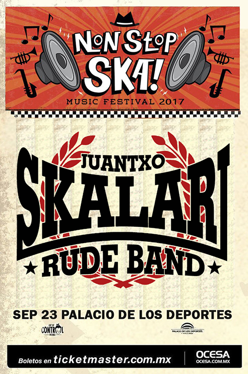 Juantxo Skalari encabezará el ‘Non Stop Ska Music Festival’