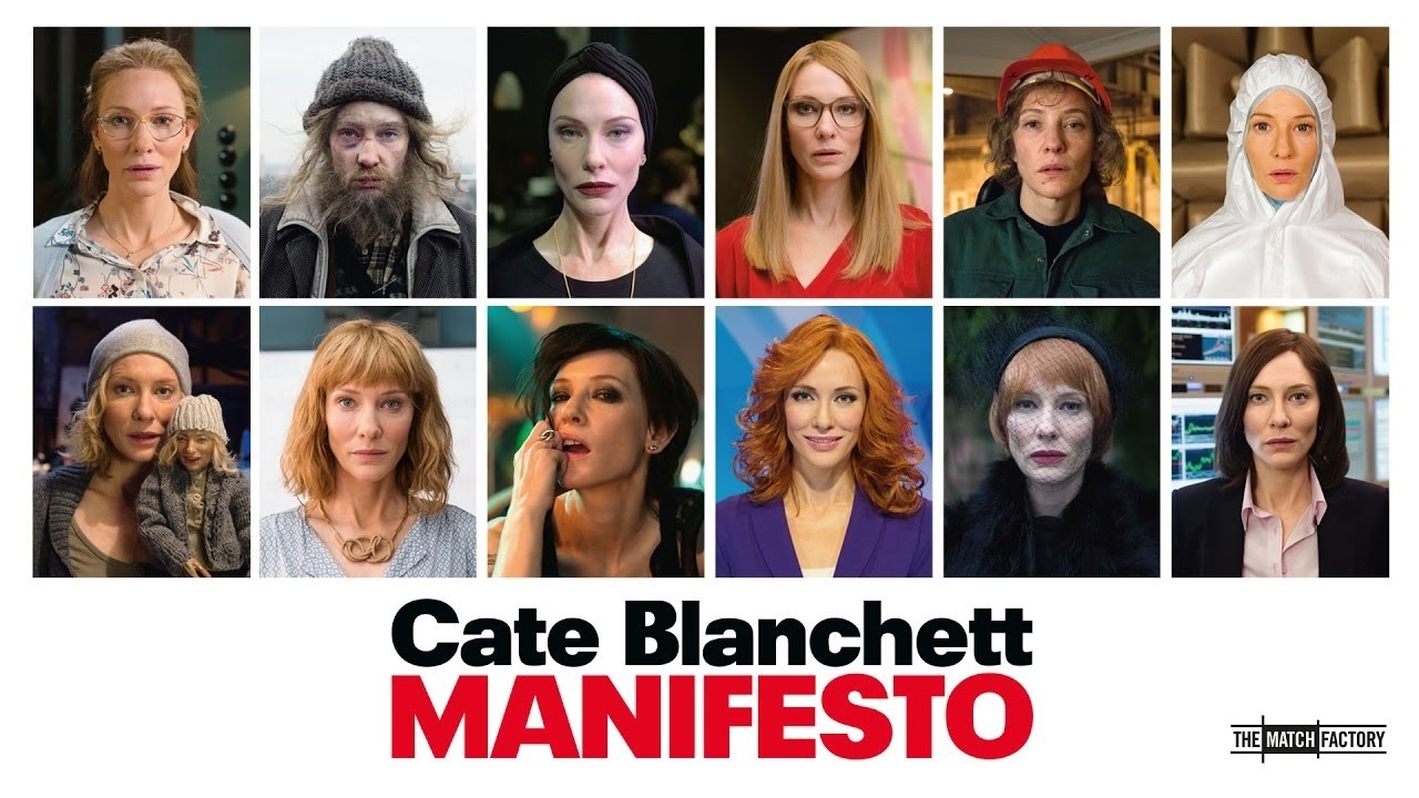 Cate Blanchett es: Manifesto de Julian Rosefeldt (2015)