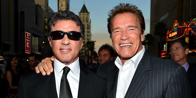 Películas con los íconos de acción: de Schwarzenegger a Stallone